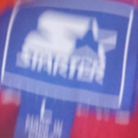 Vintage Starter Virginia Tech Hokies Red Orange Cotton Varsity Crewneck Sweater - Picture 11 of 11